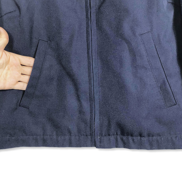 Vintage Navy Bomber Mechanics Full Zip Jacket Size Medium - Picture 6 of 8
